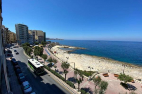 Amazing sea view sea front 3 bedroom apartment, Sliema